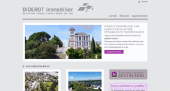 Desktop Screenshot of diderot-immo.com